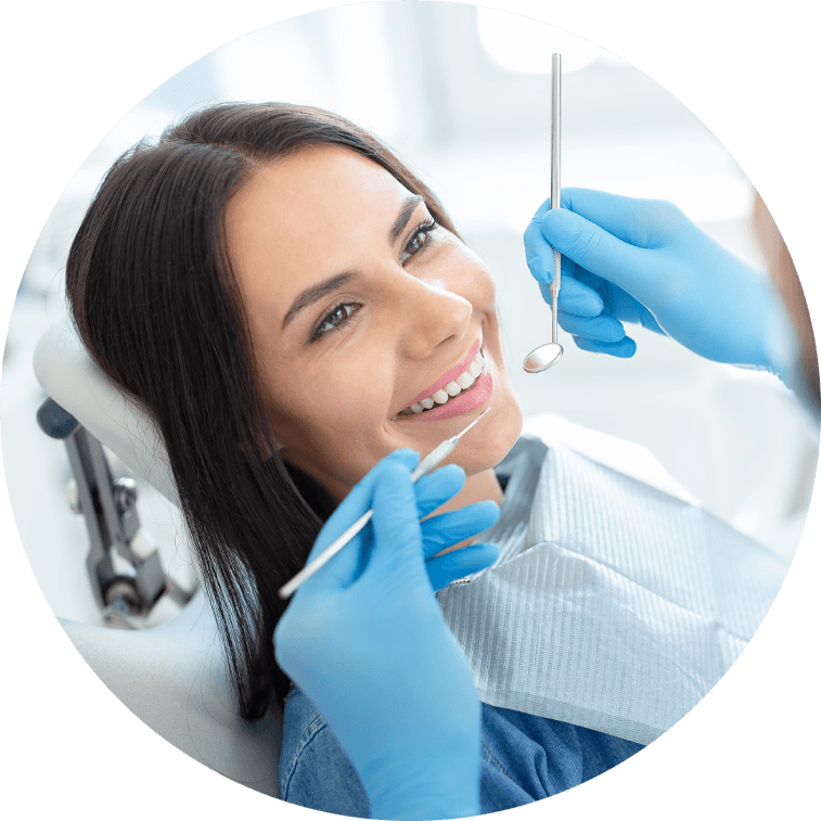 patient undergoing dental procedure